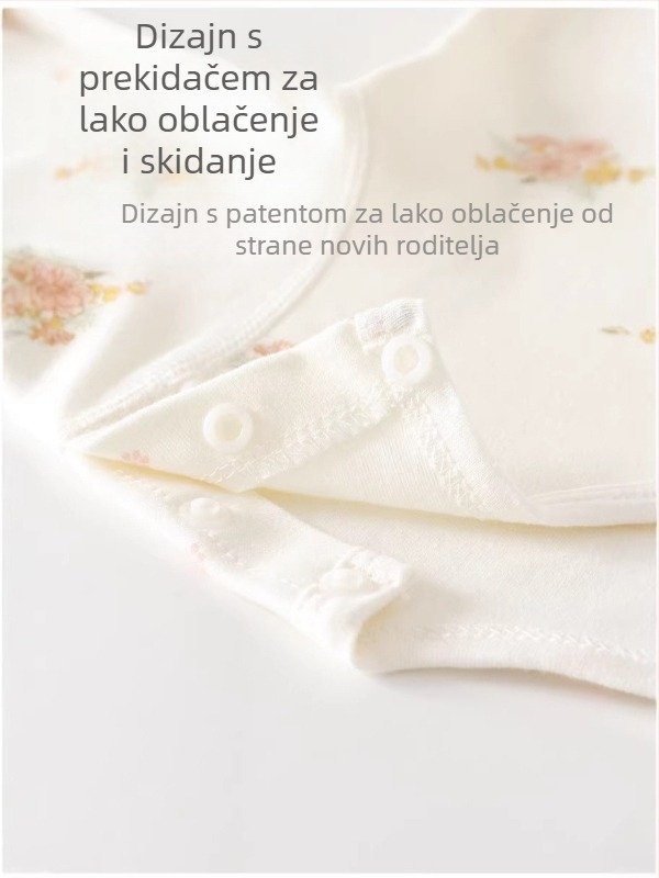 Dječji spavaći vreć – 100% pamuk, uzorak životinja, za uzrast 0–3 godina, zimsko-proljetno-jesensko razdoblje, sigurnosna razina A