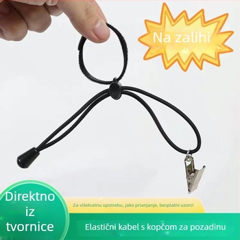 Pozadinski stalak za fotografiju dokumenata – 100% pamuk, elastična vrpca do 40 cm, težina 0,13 kg