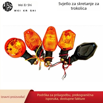 Prednja signalna svjetiljka za tricikl, LED, 12V, 3W