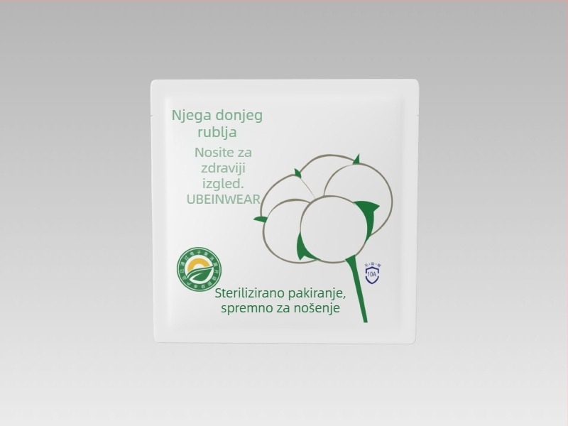 Ženske bezšivne gaćice, srednje visoki struk, antibakterijske, najlon tkanina s pamukom u preponama
