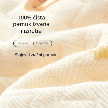 Dječje pamučne hlače s otvorom na preponama, tople za proljeće i jesen, srednji pojas, za djecu 1–3 godine