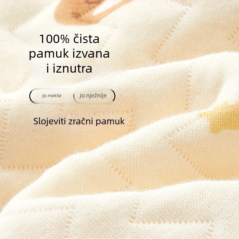 Dječje pamučne hlače s otvorom na preponama, tople za proljeće i jesen, srednji pojas, za djecu 1–3 godine
