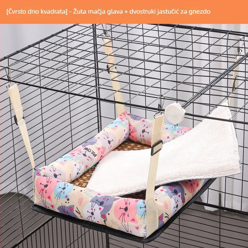Mačje viseće gnijezdo od platna – marka Ruyi bear, za mačke, gnijezdo za kućne ljubimce