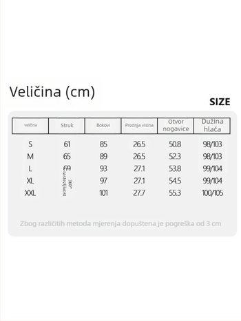 Traperice s četverostrukom elastičnošću, visok pojas, denim s pamukom i elastanom, uski kroj