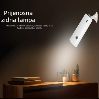 Stolna lampa s dodirnim prekidačem – čitanje, zaštita očiju, noćno svjetlo (CRI ≥95; ugrađena litijska baterija; napon ≤36V; materijal sjenila: plastika)