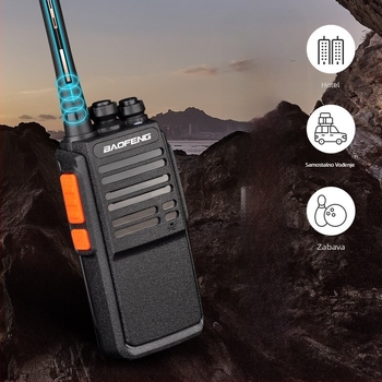 BF-888S Walkie Talkie - Domet 3-5 km - Li-ion baterija 2100 mAh - Otpornost na padove - Bez zaslona