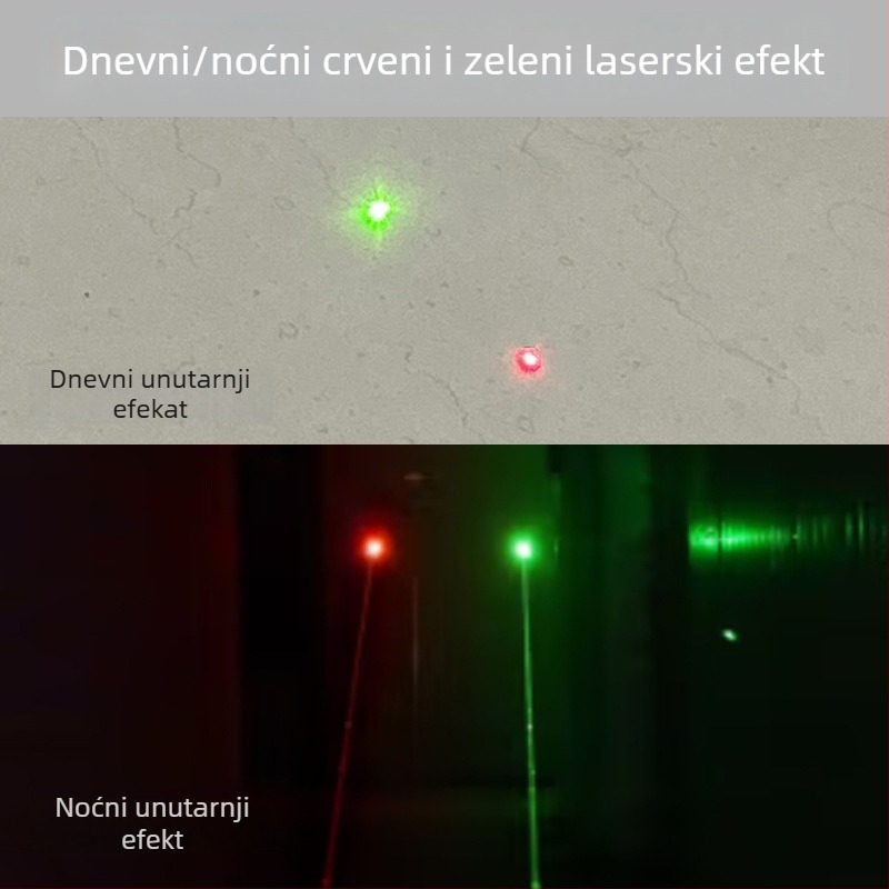 Zeleni laserski ciljnik s držačem za cijev, niski profil, anti-seizmički, podešavanje na dvije osi