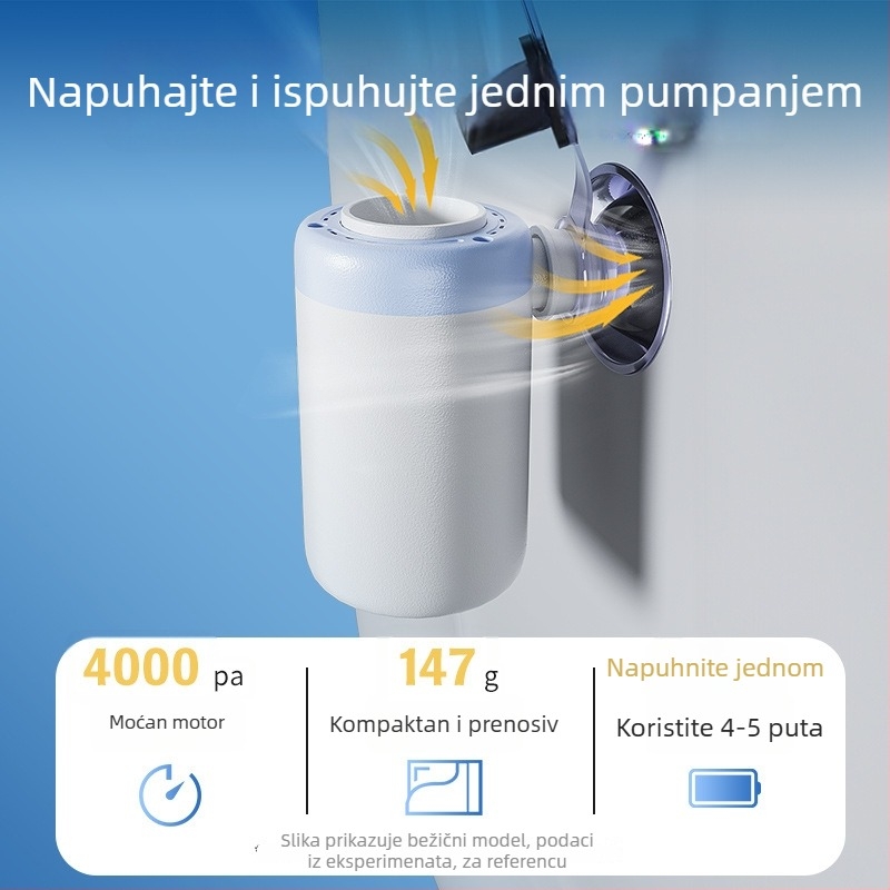 Vanjska napuhiva sofa - ekološki prihvatljiv PVC, 30 Denier, 1,55 kg, prilagodljiva za kampiranje