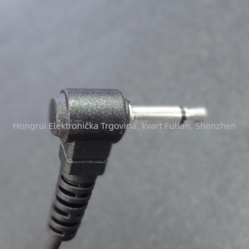 Radio slušalica 2.5 mm zakrivljena mono slušalica, kompatibilna s K-head interkom | domet 1.5–3 km | kabel 100 cm | protiv smetnji | bez baterija | Model: 2.5 Just Listen