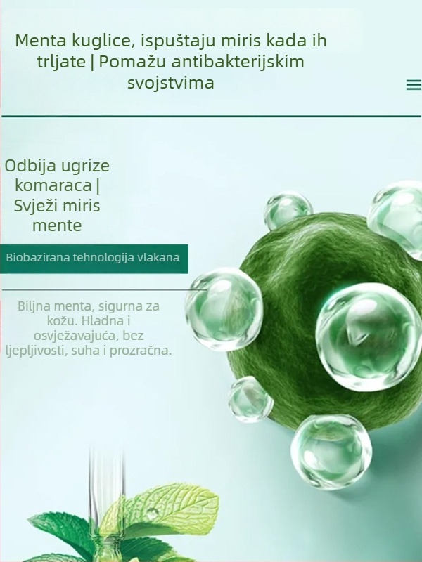 Polo majica s antibakterijskim ekstraktom mente, prozračan tanak Ice Silk materijal, 100% poliester, kratki rukavi, prilagodljiv kroj, ljeto 2025