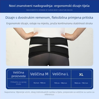 Omecon Postporođajni zdjelasti pojas s podrškom za struk, fiksacijom pubične kosti i podizanjem kuka za oporavak