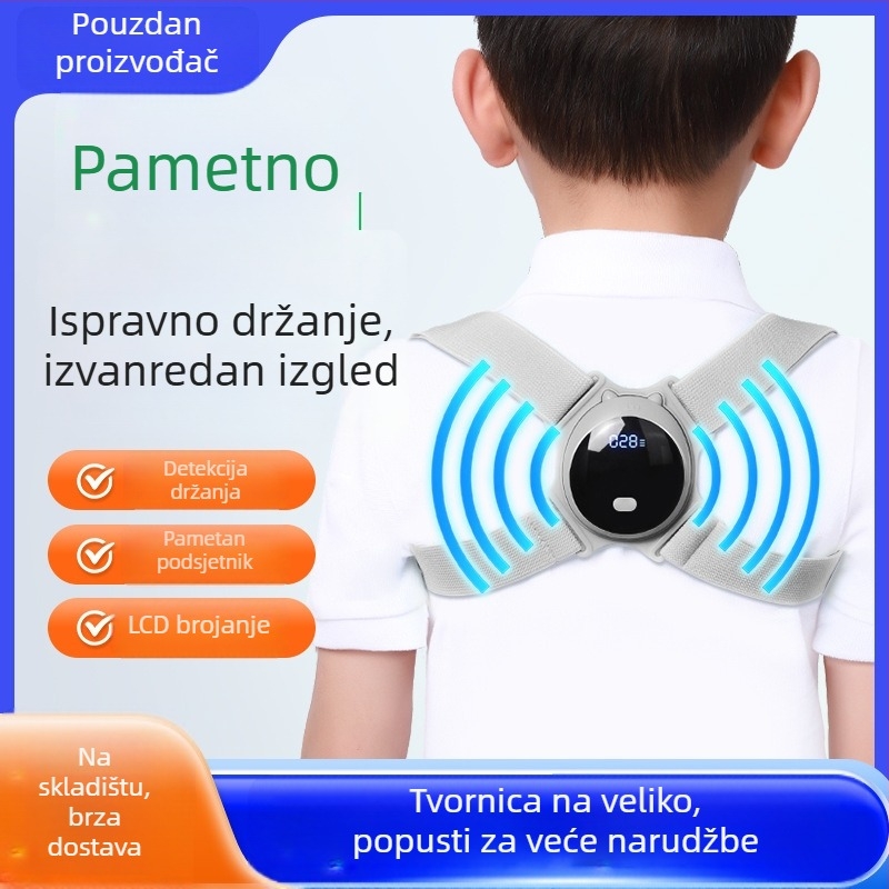 Korektor držanja tijela za leđa - Model YKS-8085, poliester, za zdravlje leđa i podršku držanju, 1 mjesec jamstva