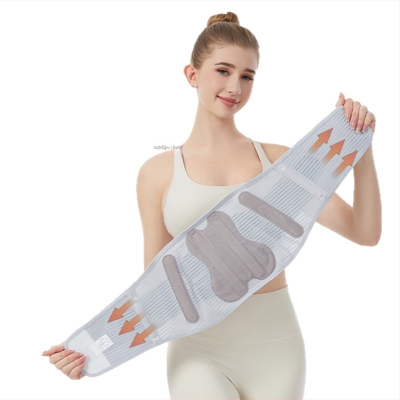 Prozračni pojas za podršku struka – lumbalna zaštita, R13 Thick Mesh, poliester, univerzalna upotreba za trčanje i fitness