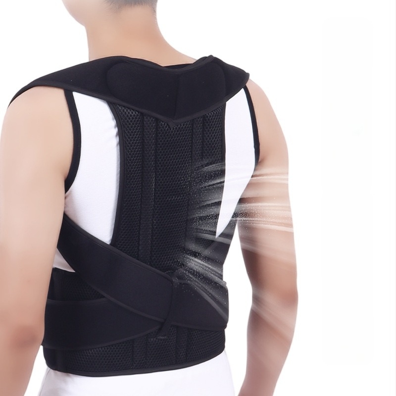 Leđni imobilizator, pojas za korekciju držanja, dišući poliester, podesivi, za sve sezone