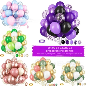 Latex dekorativni okrugli baloni – bez logotipa; pogodni za Božić, Dan zaljubljenih i kineski Dan zaljubljenih