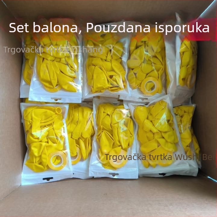 Latex dekorativni okrugli baloni – bez logotipa; pogodni za Božić, Dan zaljubljenih i kineski Dan zaljubljenih
