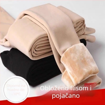 Ženske debele tople tajice z polyester/nylon, za jesen-zimu, jedinstven dizajn