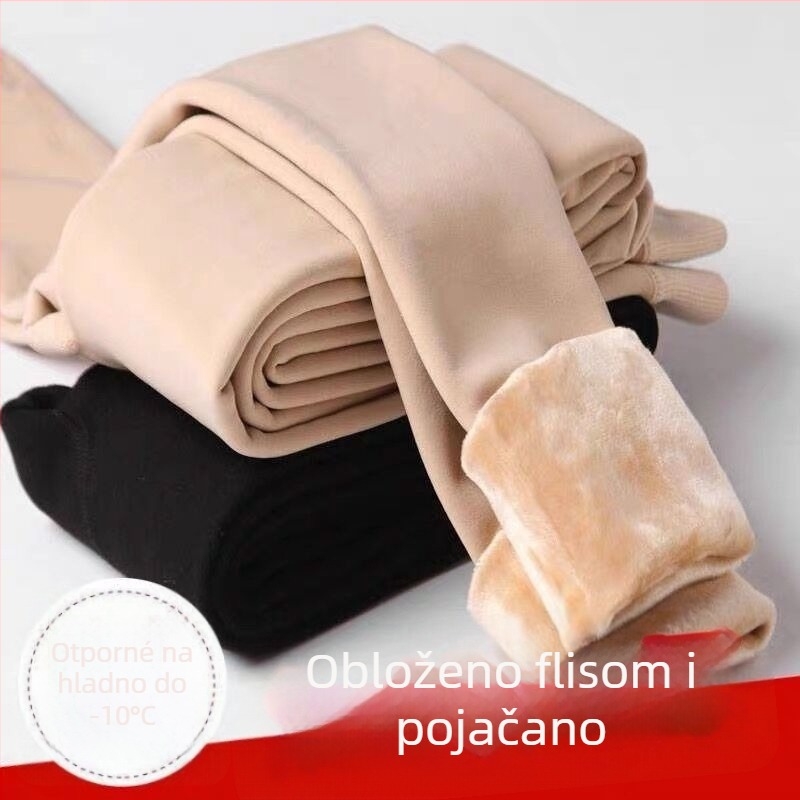 Ženske debele tople tajice z polyester/nylon, za jesen-zimu, jedinstven dizajn
