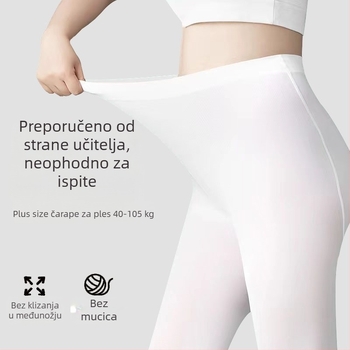 Odrasle baletne tajice — velur tkanina, najlon 50–70%, jedinstveni uzorak, srednja debljina, oblikovanje i otpor trenju, za žene 18–40