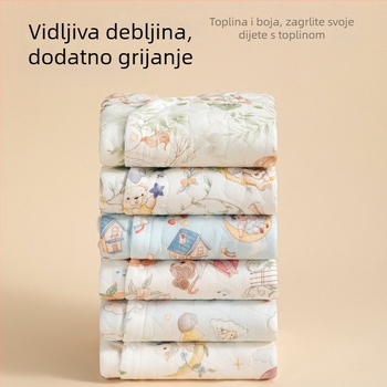 Dječji pamučni kardigan za proljeće i jesen, unisex, 100% pamuk, bez kapuljače, lagan