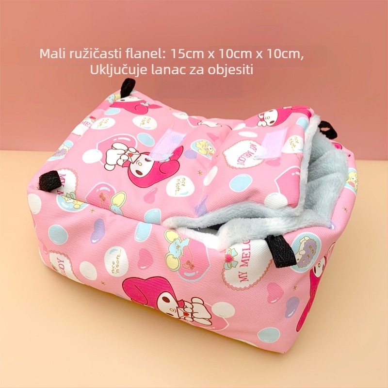 Hamsterovo gnijezdo od trave, okrugli oblik, karikaturnog stila, vodootporno, unutarnja uporaba