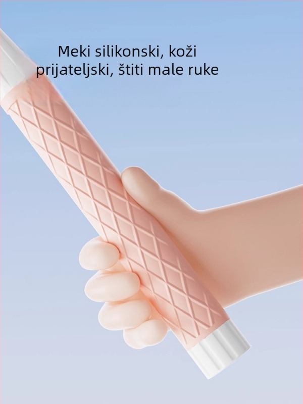 Set reketa za badminton za djecu i mlade, ultra lagan, izdržljiv za trening (singlovi i dvojke), 95–100 g, okvir od aluminijske legure, vlaknaste žice, srednja čvrstoća