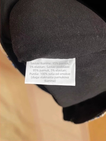 Ženska svilena vesta bez rukava s podstavom od 100% svile Mulberry i zatvaračem na zip