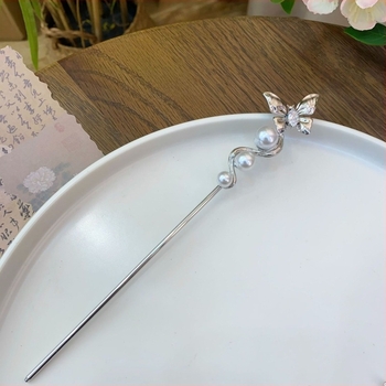 Dodatak za kosu - Leptir dizajn, Vintage stil, Elektroplatirana legura