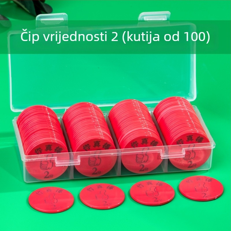 Prilagodljive plastične nagradne novčiće i tokeni za bodove za aktivnosti u učionici i igre šahom i kartama