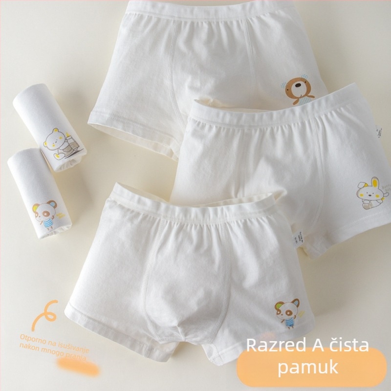 Muške bokserice za dječake od pamuka, 95% pamuka, za djecu 3–8 godina, Beth, model 1013