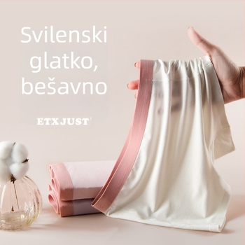 ETX JUST Dječje gaćice za djevojčice – vlakno regenerirane celuloze, 91% sadržaja, Klasa A, za dob 3–8 godina