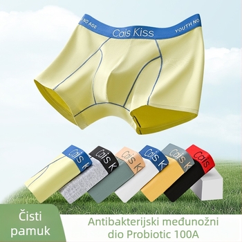 Lagano antibakterijsko pamučno donje rublje za adolescentne dječake – bokserice