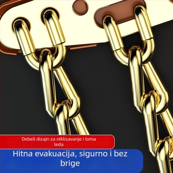 Zimske automobilske gume s anti-kliznim lancima i čvrstim željeznim lancem za WEY VV6