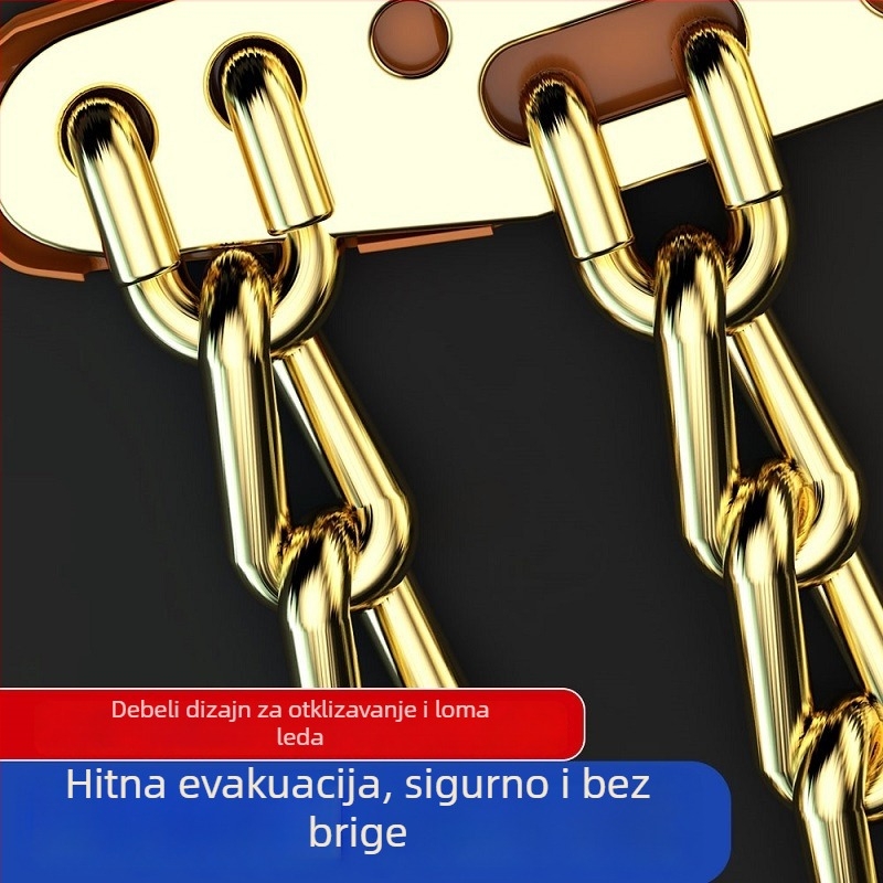 Zimske automobilske gume s anti-kliznim lancima i čvrstim željeznim lancem za WEY VV6