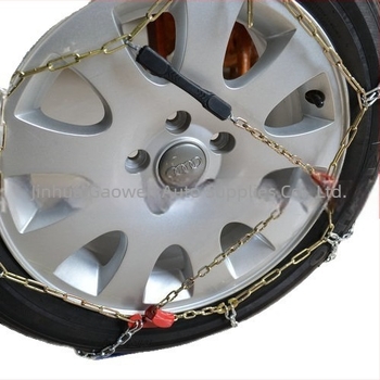 Kn140 anti-skid lanac za pneu za terensko vozilo, čelik, težina 5 kg, marka Gao Wen