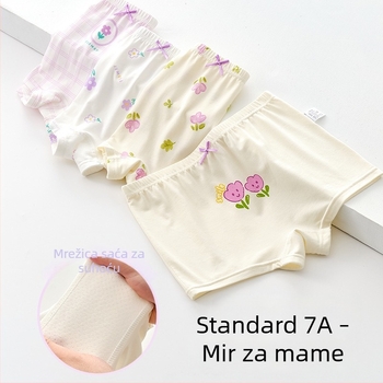 Dječje bokserice od modal Ice Silk, 95% modal, Klasa A, za djecu 3–8 godina, ljeto 2025