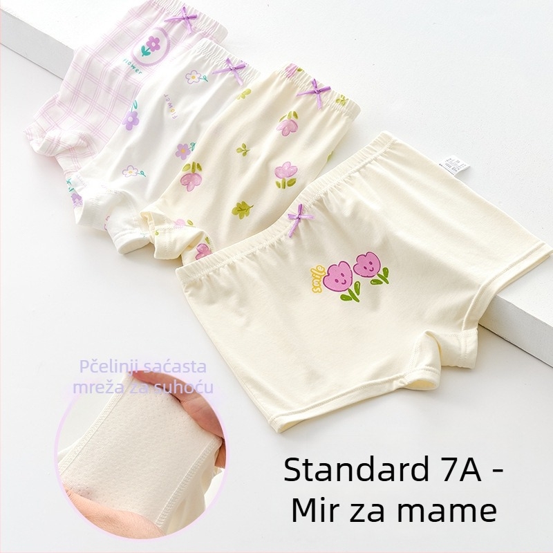 Dječje bokserice od modal Ice Silk, 95% modal, Klasa A, za djecu 3–8 godina, ljeto 2025