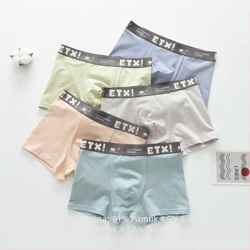 ETX Bokserice za dječake od pamuka, 91% pamuk, ETX JUST, Proljeće 2024, Uzrast 3–8 godina