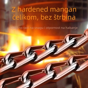 Aluminijske snježne lančane za kombije i pikape, univerzalna prilagodba za više veličina guma.