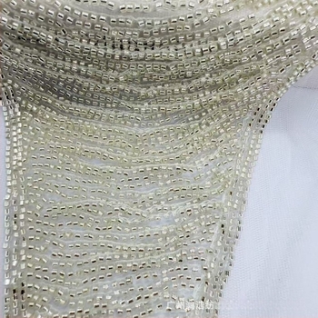 Trokutasti lanac za prsa – ukras za leđa svadbene haljine, poliester tkanina, moda, trokutasti uzorak, proljeće 2025