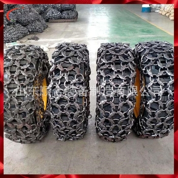 Lanac protiv klizanja za gume loadera – visoke čvrstoće, za snijeg, s više veličina
