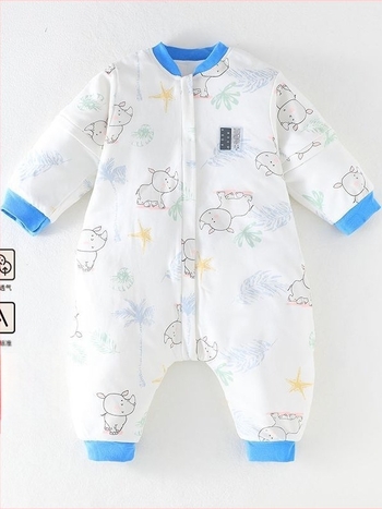 Spavaći vreć za bebe i djecu s odvojivim rukavima, vanjski materijal 95% pamuk, podstava poliester, punilo kemijsko vlakno, antibakterijski i održava konstantnu temperaturu