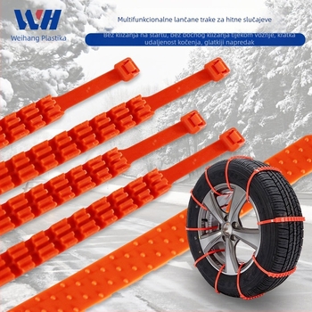 WH Anti-skid lanac za automobile i SUV, snijeg, PA66