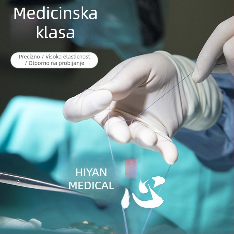 Jednokratne sterilne medicinske kirurške rukavice, lateks, individualno pakirane