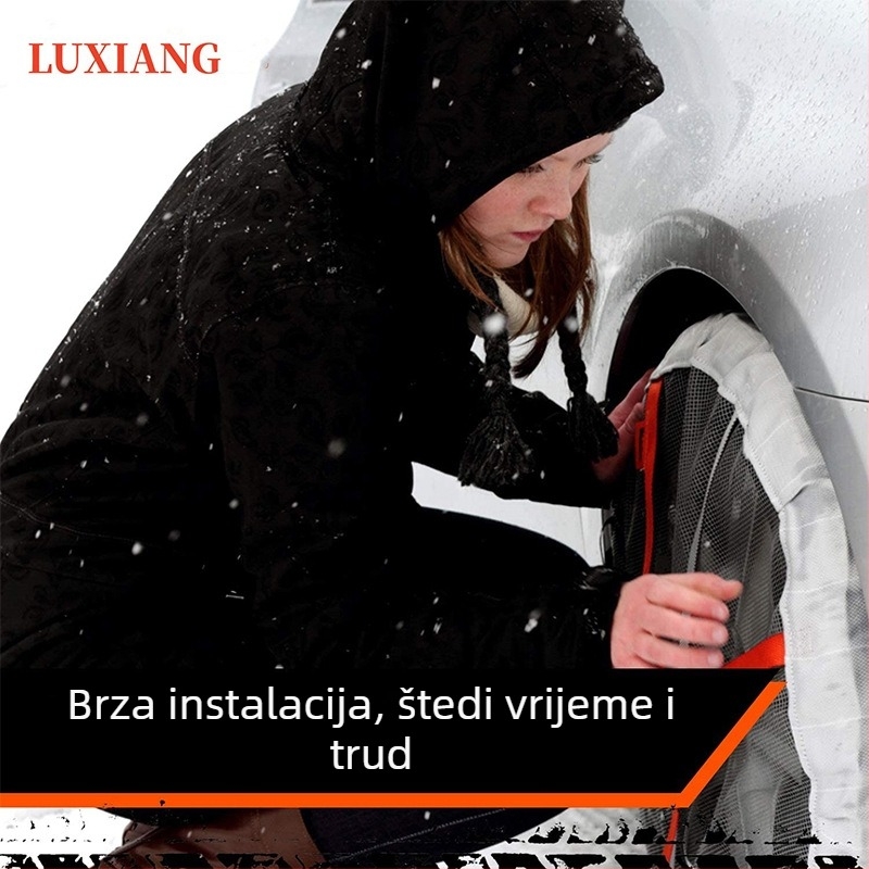 Univerzalne zimske čarape za gume za sedan, tekstilni materijal, Model General, 1 kg, brend JLX