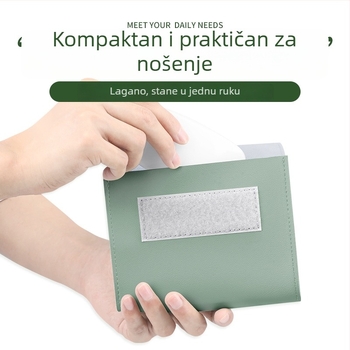 BUBM PU vodootporna torbica za napajanje – torba u obliku ručne torbe, višestruka namjena za digitalne uređaje, model BM01381006