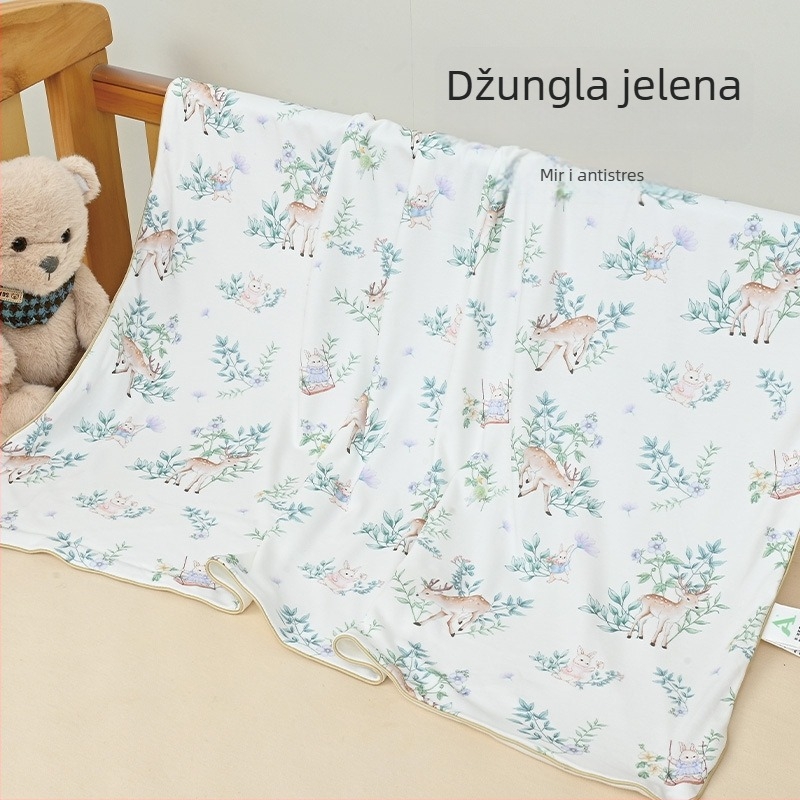 Dječja uvijajuća deka - bambus-pamuk, 300–500 g, za novorođenče, četiri sezone, Wheat Weave A063001/A063004