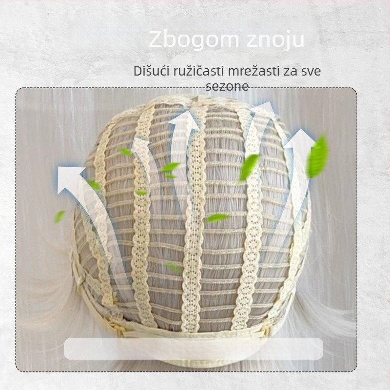 Muška perika, korejski stil, vlakna otporna na toplinu, mehanizam proizvodnje, promjena izgleda