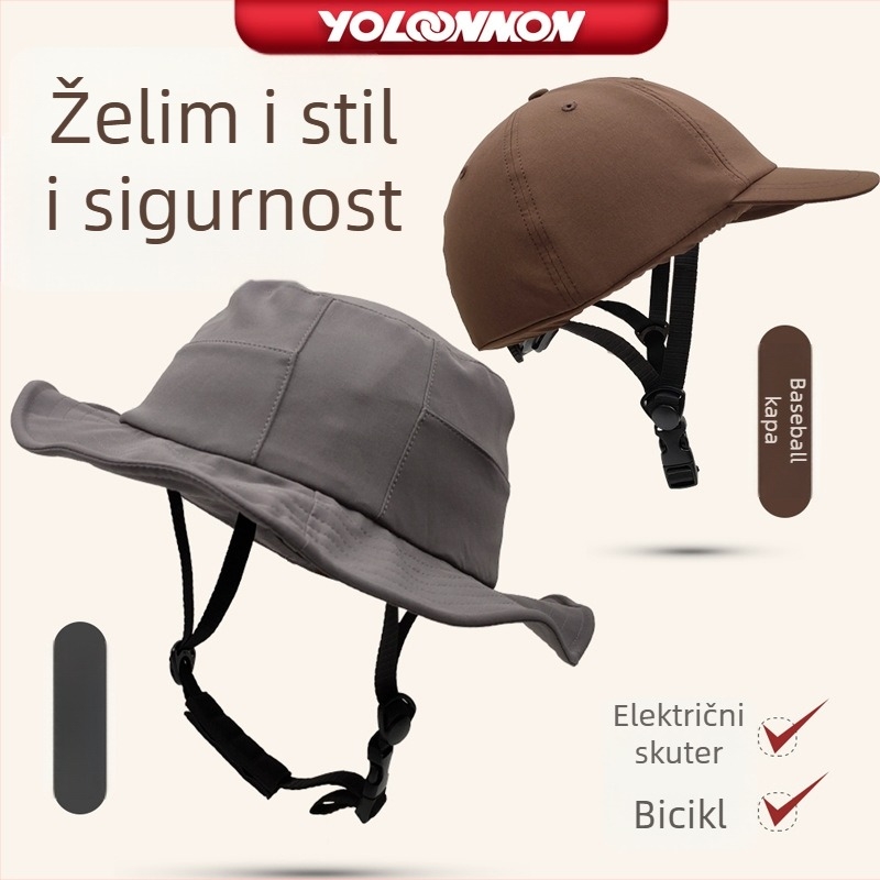 Polu-šlem za biciklizam – unisex, za sve sezone, PC i EPS materijali
