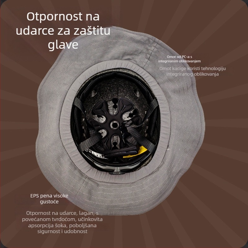 Polu-šlem za biciklizam – unisex, za sve sezone, PC i EPS materijali